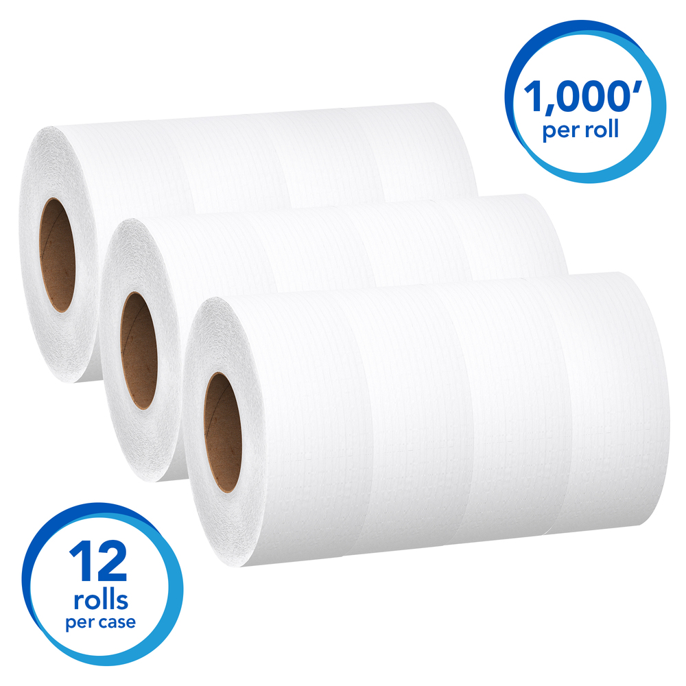 Scott® Essential Jumbo Roll Bathroom Tissue - 07805