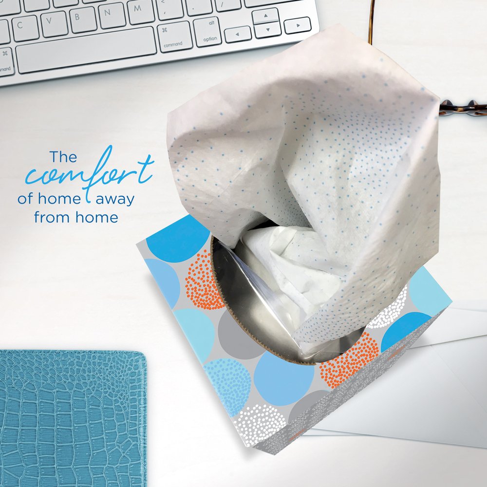 Kleenex® Professional Anti-Viral Facial Tissue Cube for Business (21286), White, 3 Boxes / Bundle, 4 Bundles / Case, 12 Boxes / Case - 21286